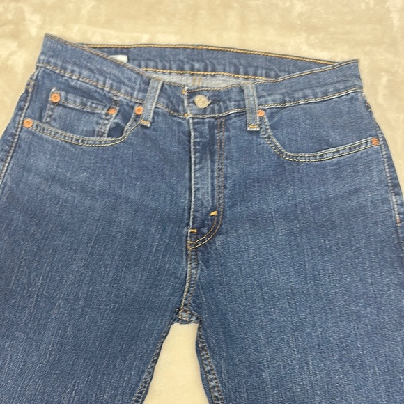 Levi's Blue Bootcut Jeans Classic Style - Picture 3 of 6